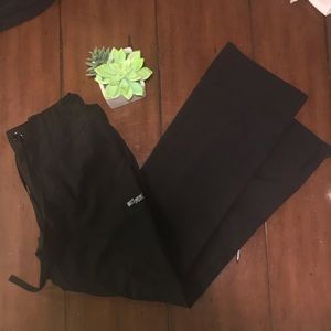 Greys Anatomy scrub bottoms black